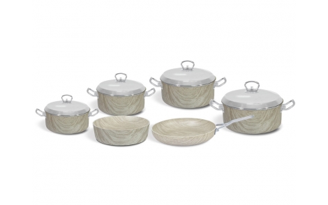 Aktef Ahşap Desen 10 pcs