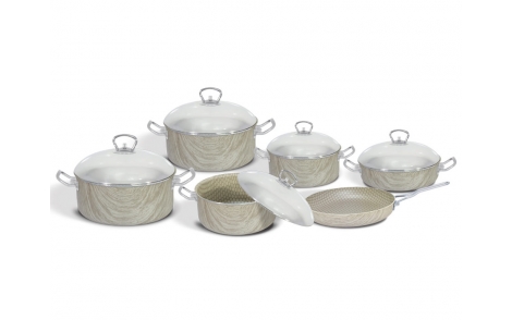 Aktef Ahşap Desen 10 Pcs - 2